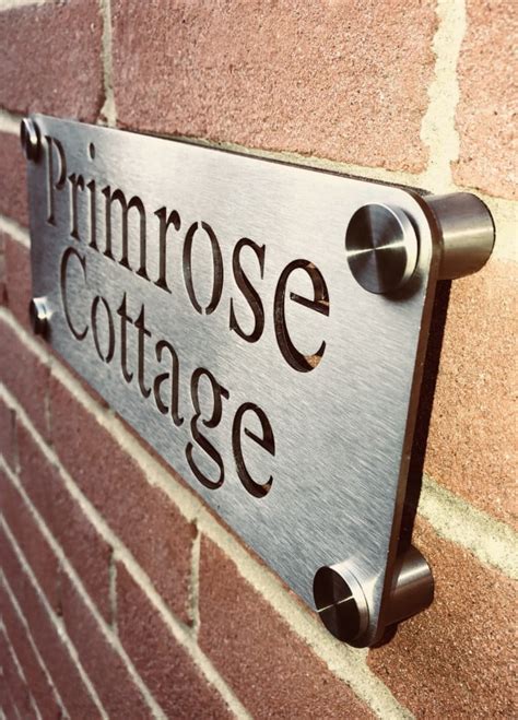 bespoke metal house signs|original metal signs uk.